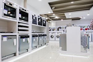 upgraded appliances is a showroom