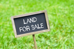 land for sale sign on green grass