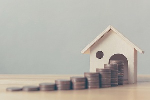 Refinancing a home concept