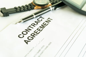 the contract agreement states who will pay for the title insurance