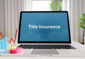 title insurance on laptop